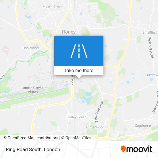 Ring Road South map