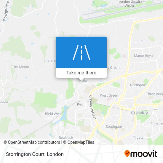 Storrington Court map