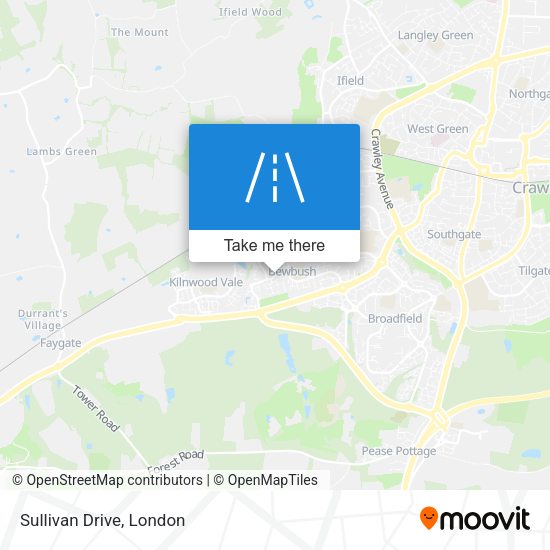 Sullivan Drive map