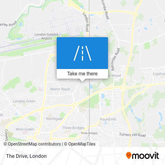 The Drive map