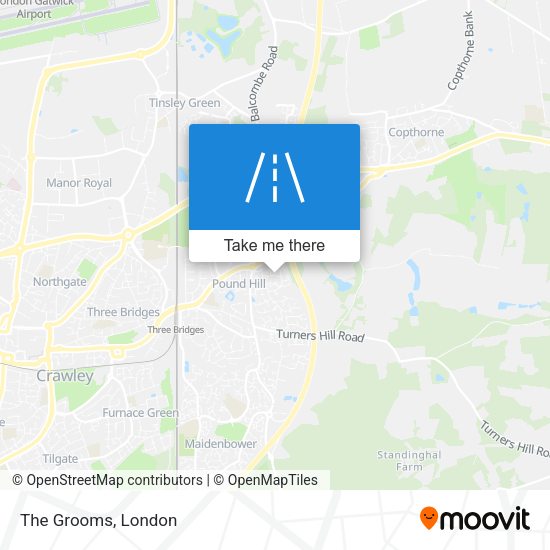 The Grooms map