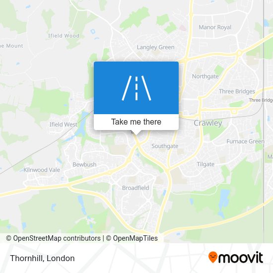 Thornhill map