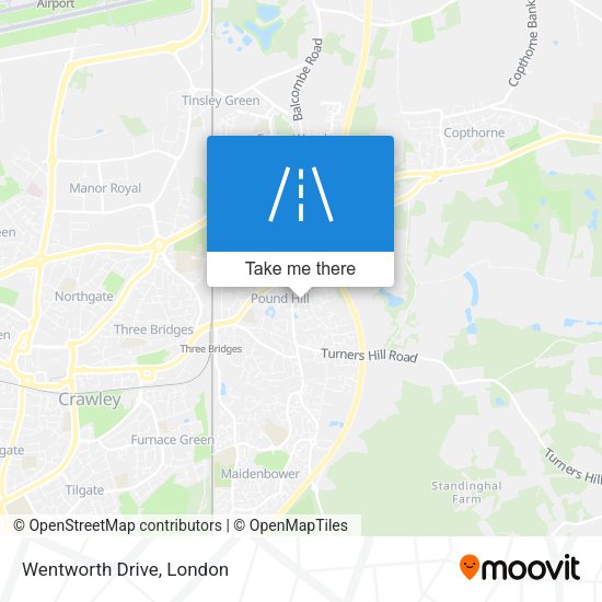 Wentworth Drive map