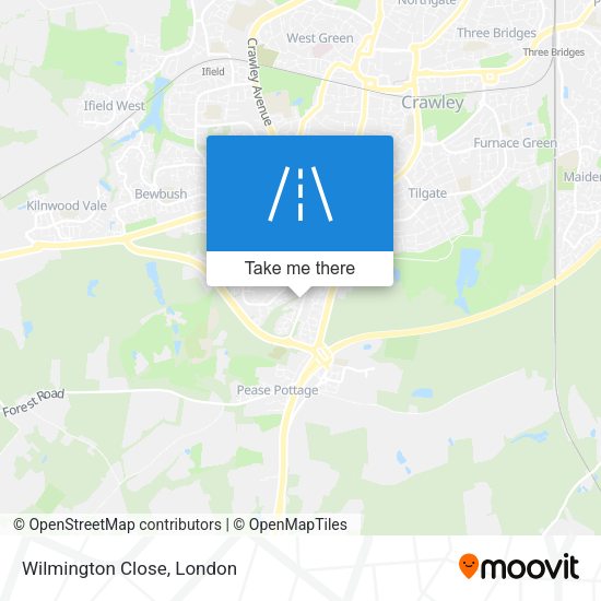 Wilmington Close map