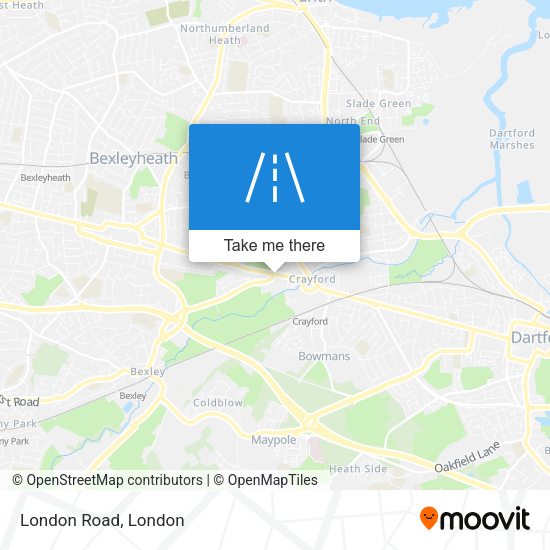London Road map