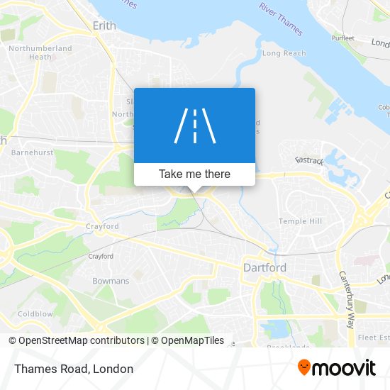 Thames Road map