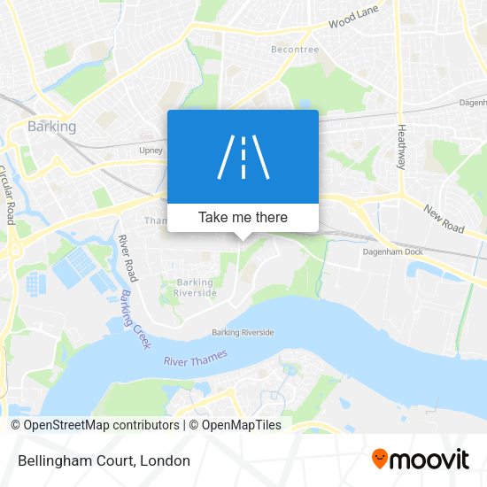 Bellingham Court map