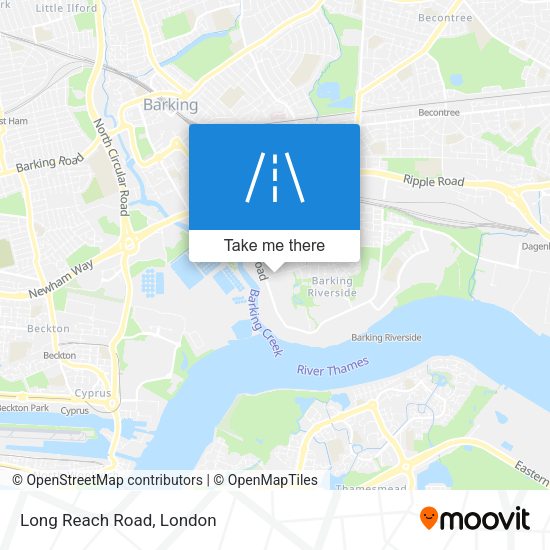 Long Reach Road map