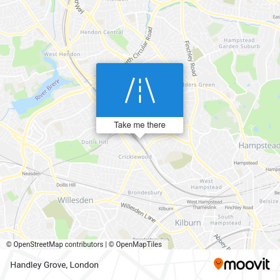Handley Grove map