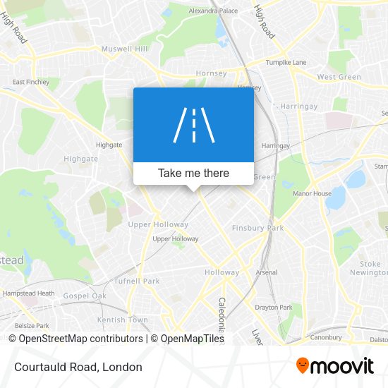 Courtauld Road map