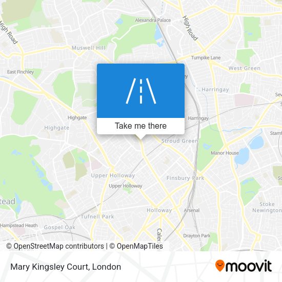 Mary Kingsley Court map