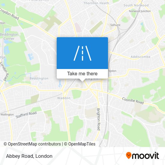 Abbey Road map