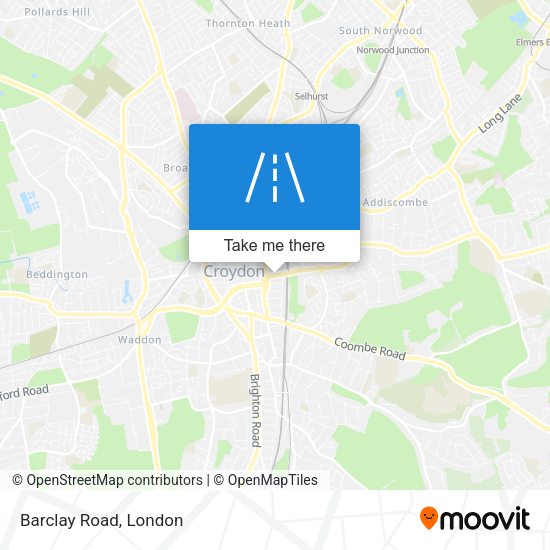 Barclay Road map