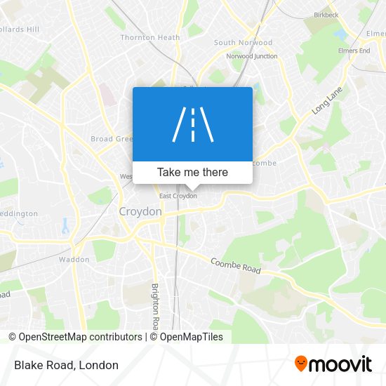 Blake Road map