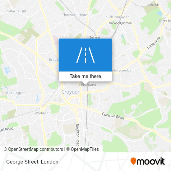 George Street map