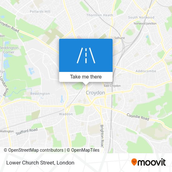 Lower Church Street map