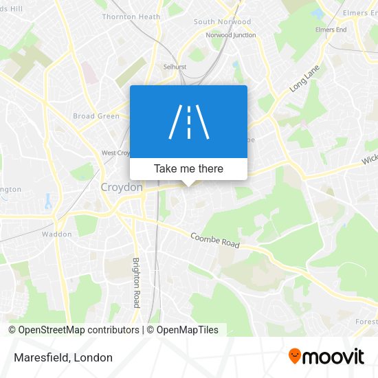 Maresfield map