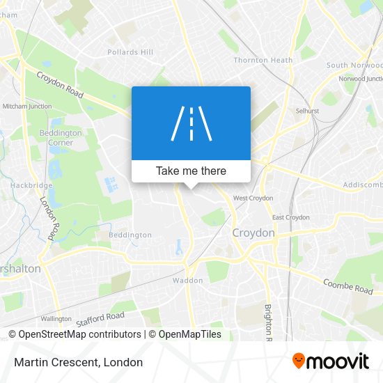 Martin Crescent map