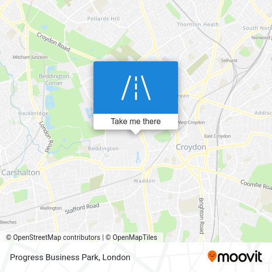 Progress Business Park map