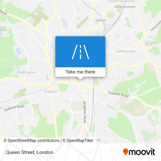 Queen Street map