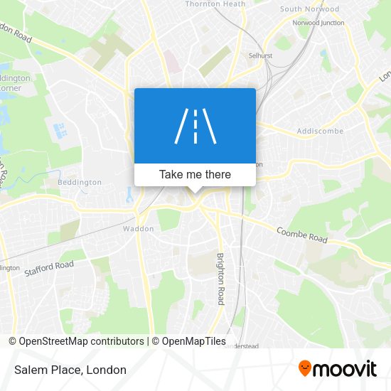 Salem Place map