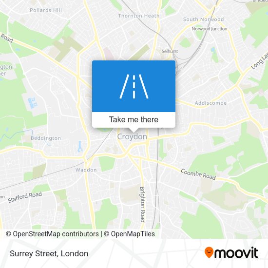 Surrey Street map