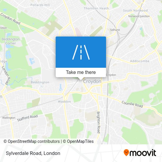 Sylverdale Road map