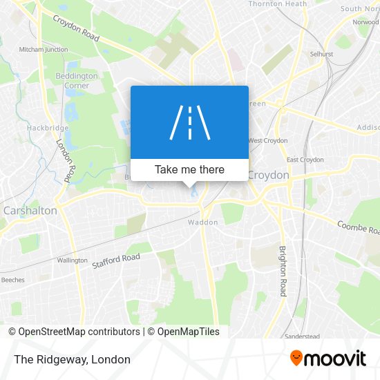 The Ridgeway map