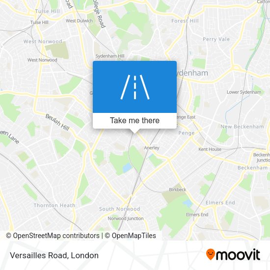 Versailles Road map