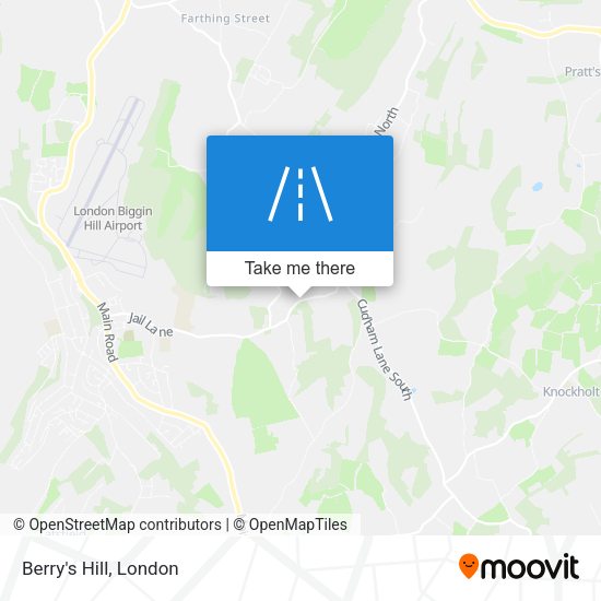 Berry's Hill map
