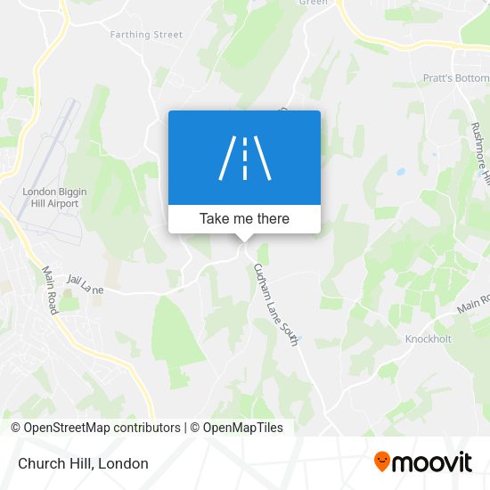 Church Hill map