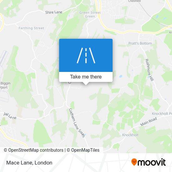 Mace Lane map