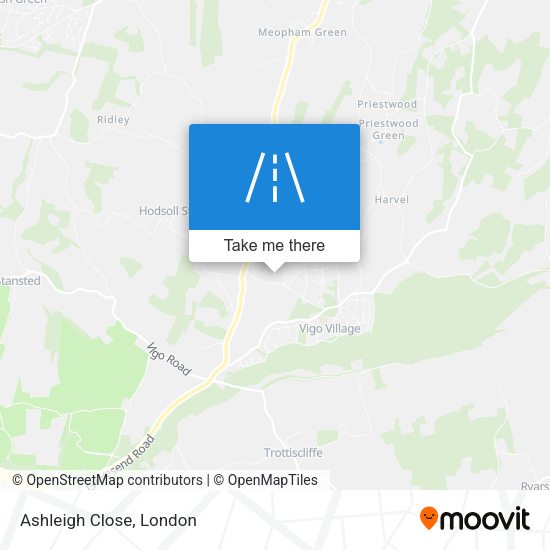 Ashleigh Close map