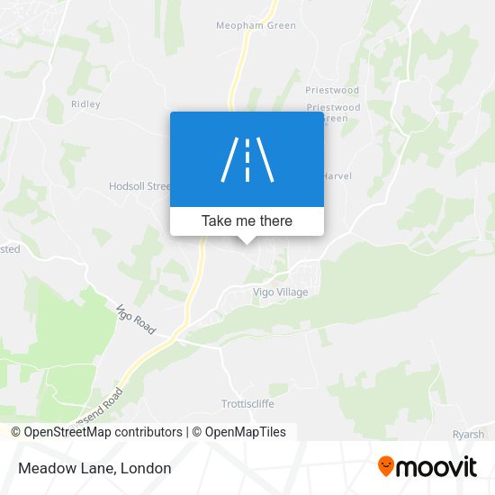 Meadow Lane map