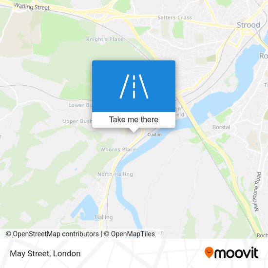 May Street map