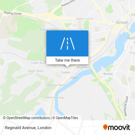 Reginald Avenue map