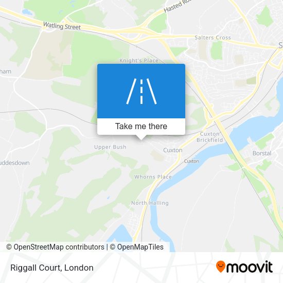 Riggall Court map