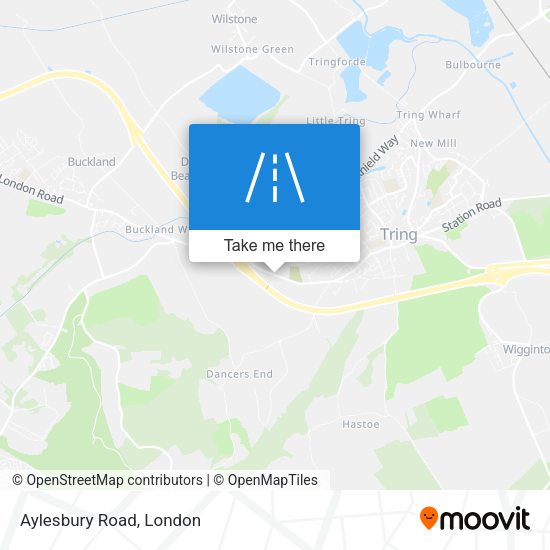 Aylesbury Road map