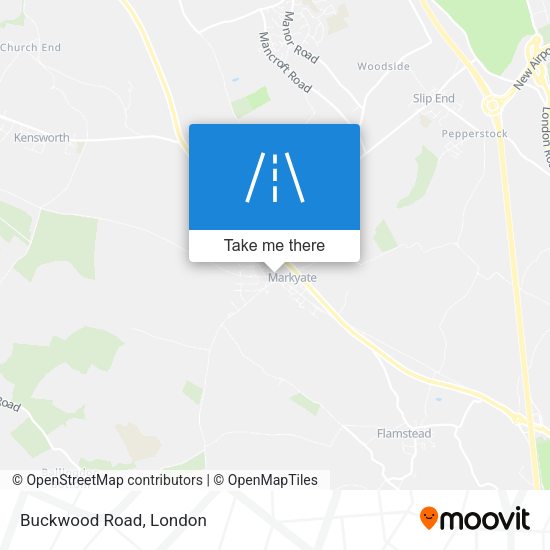 Buckwood Road map