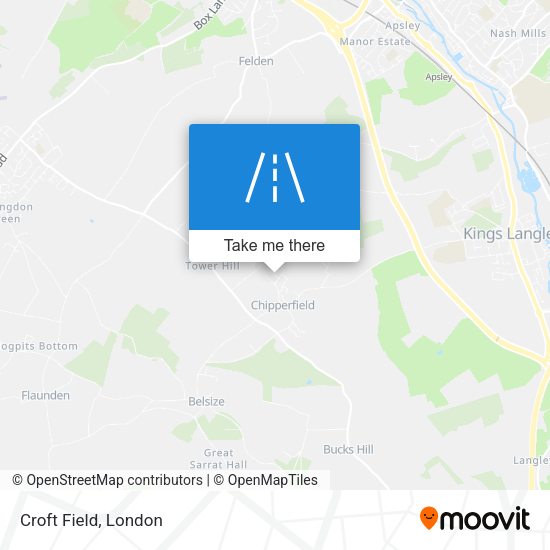 Croft Field map