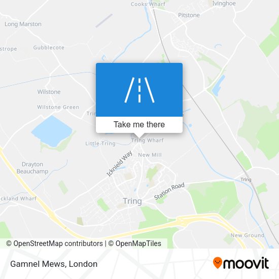 Gamnel Mews map