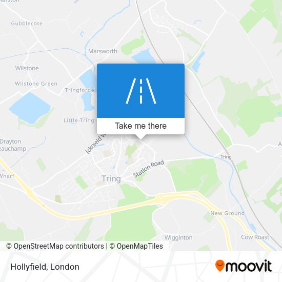 Hollyfield map