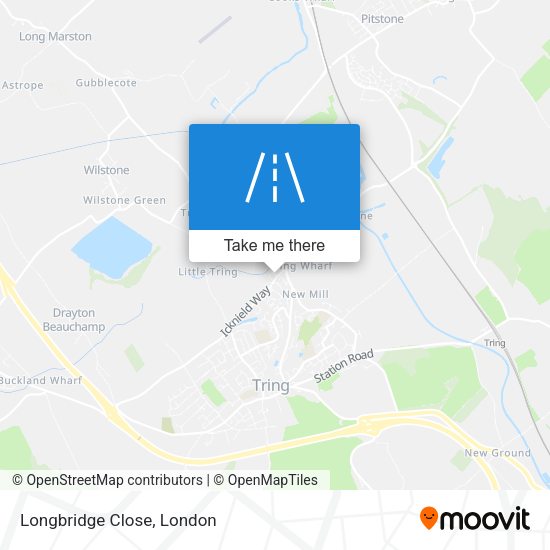 Longbridge Close map
