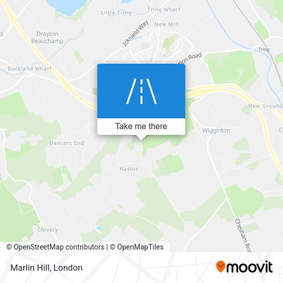 Marlin Hill map