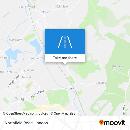 Northfield Road map