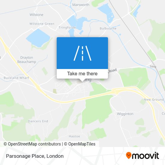 Parsonage Place map