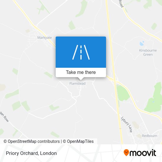 Priory Orchard map