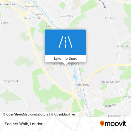 Sadlers Walk map