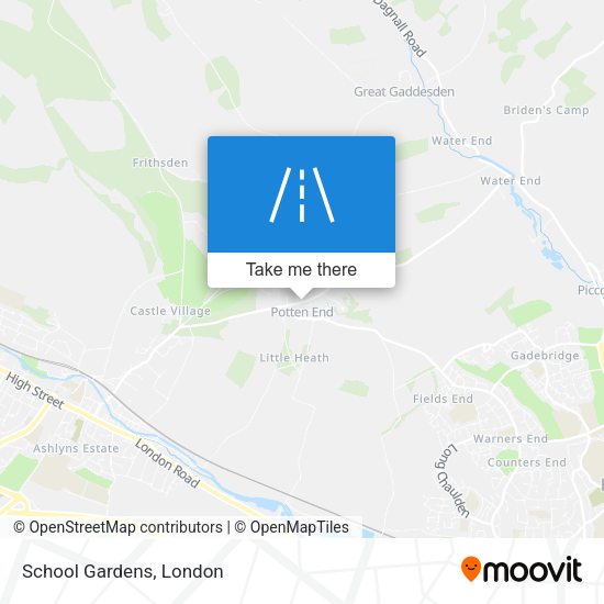 School Gardens map