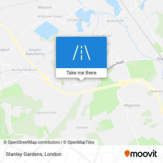 Stanley Gardens map